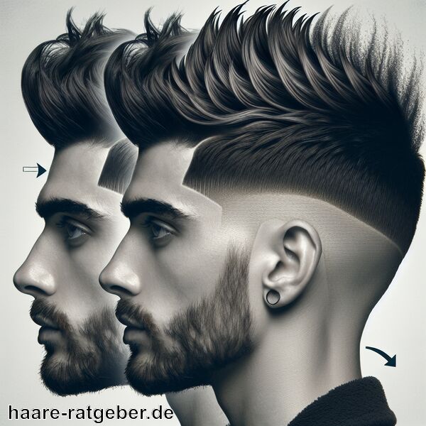 Burst Fade » Cooler Übergang für einen edgy Look  