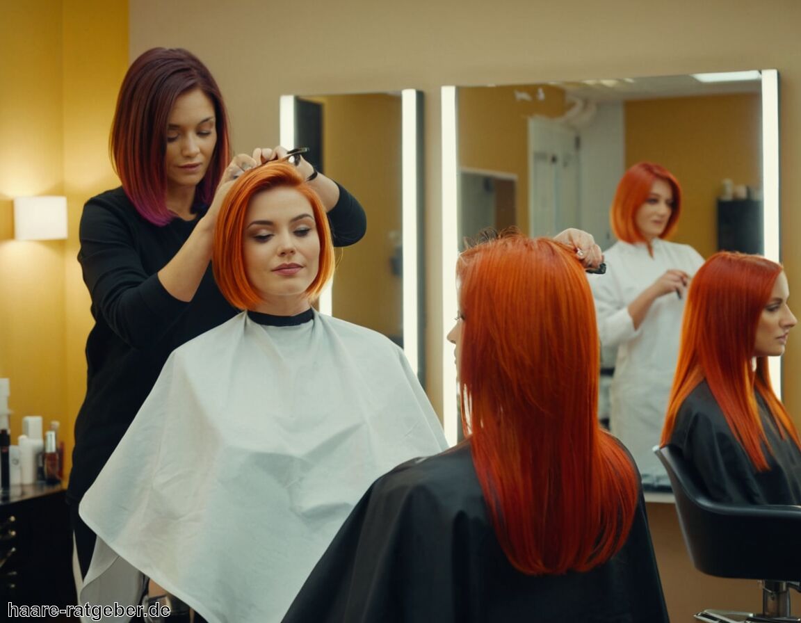 Regelmäßige Haarschnitte einplanen   - Rotstich aus Haaren entfernen - so verschwindet der unerwünschte Ton